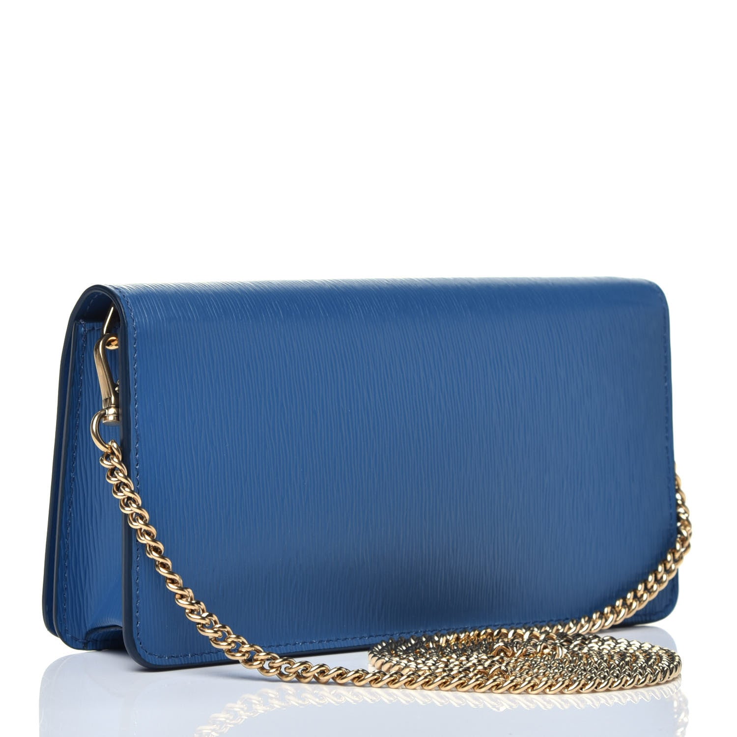 Prada Vitello Move Triangle Logo Miniborse Cobalto 3 of 9