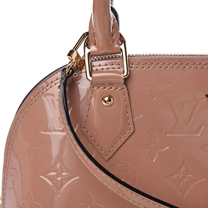 Louis Vuitton Vernis Alma BB Rose Velours 9 of 10
