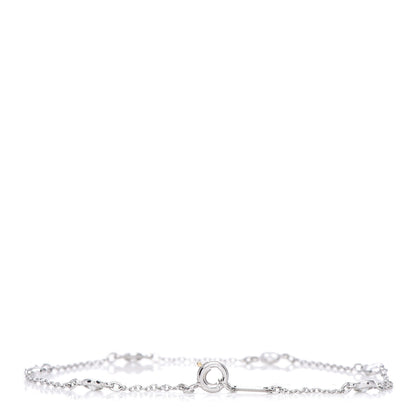 Tiffany Platinum Diamond .40ctw Elsa Peretti Diamonds by the Yard Station Bracelet 3 of 5