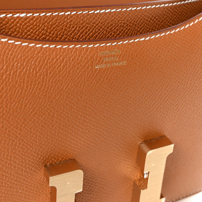 Hermes Epsom Constance 18 Gold 6 of 10