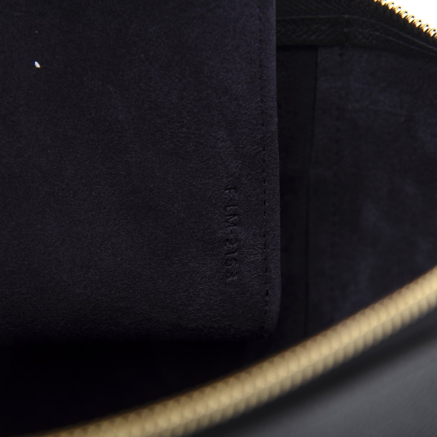 Baby Grained Calfskin Mini Belt Bag Black