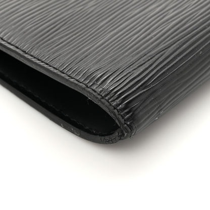 Louis Vuitton Epi Pochette Accessories 24 Black 9 of 10