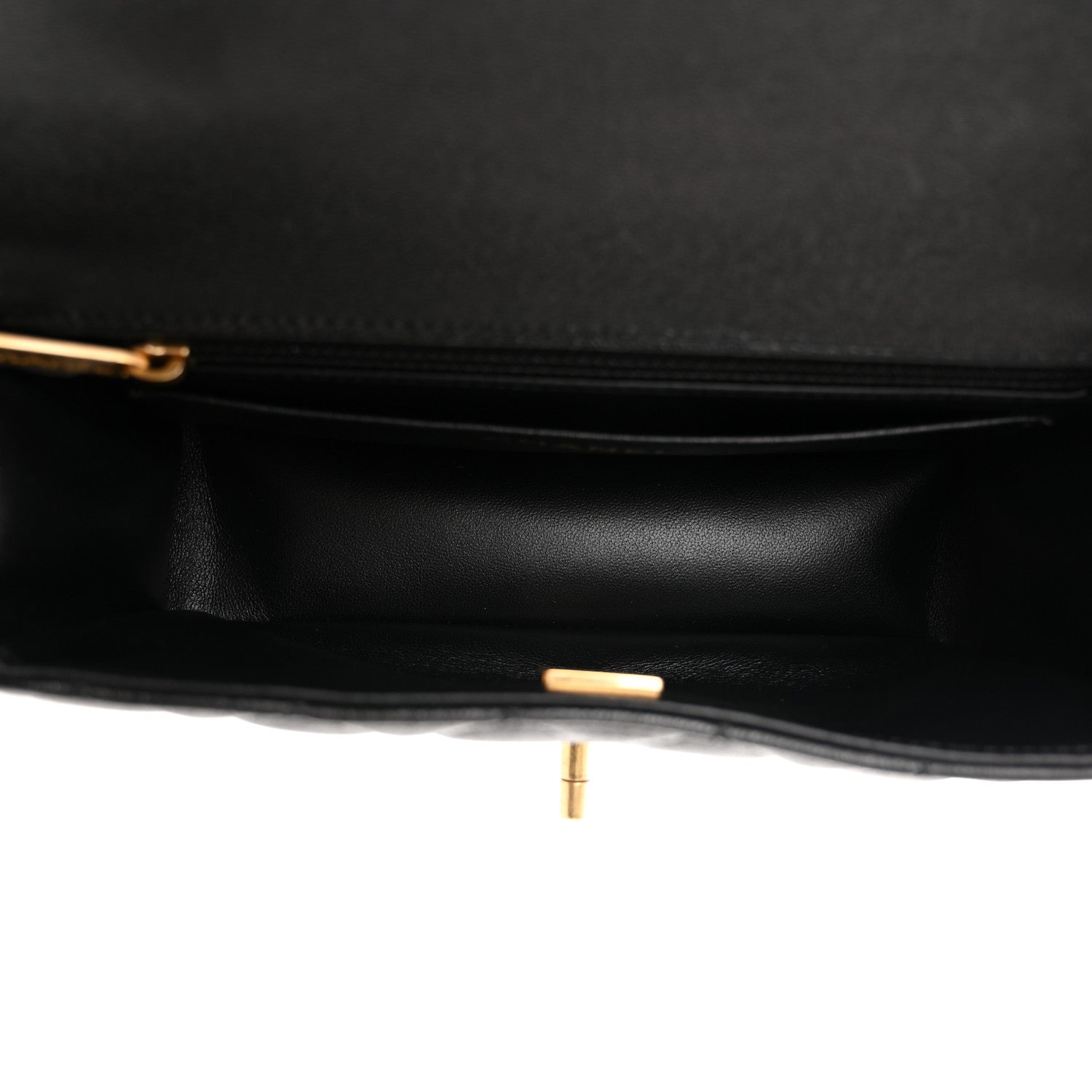 Chanel Lambskin Quilted Mini Strass On Top Flap Black 5 of 11