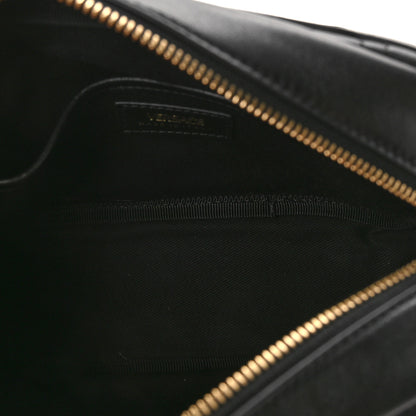 Versace Nappa Quilted Virtus Shoulder Bag Black 5 of 8