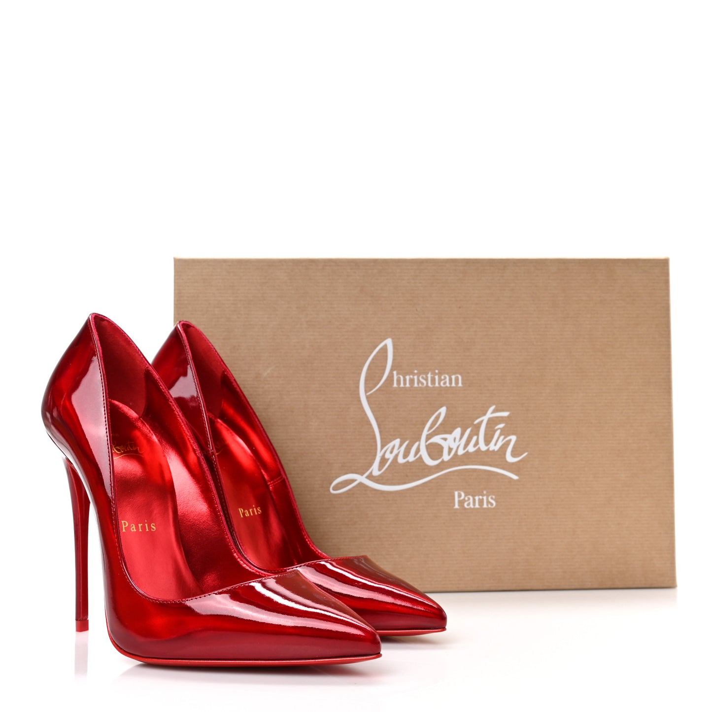 Metallic Patent Psychic So Kate 120 Pumps 36.5 Loubi