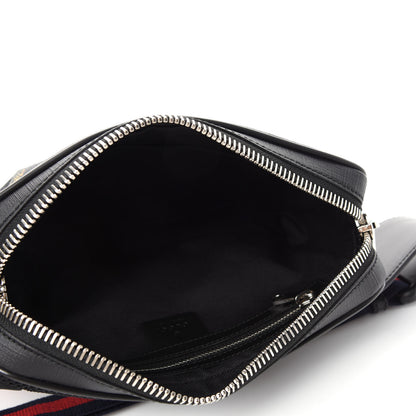 Gucci Soft GG Supreme Monogram Tigers Belt Bag Black Multicolor 5 of 11