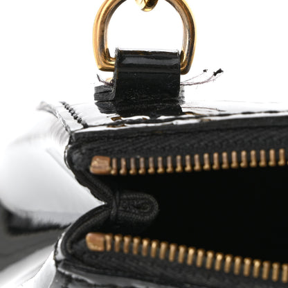 Louis Vuitton Vernis Santa Monica Clutch Noir Magnetique 11 of 12