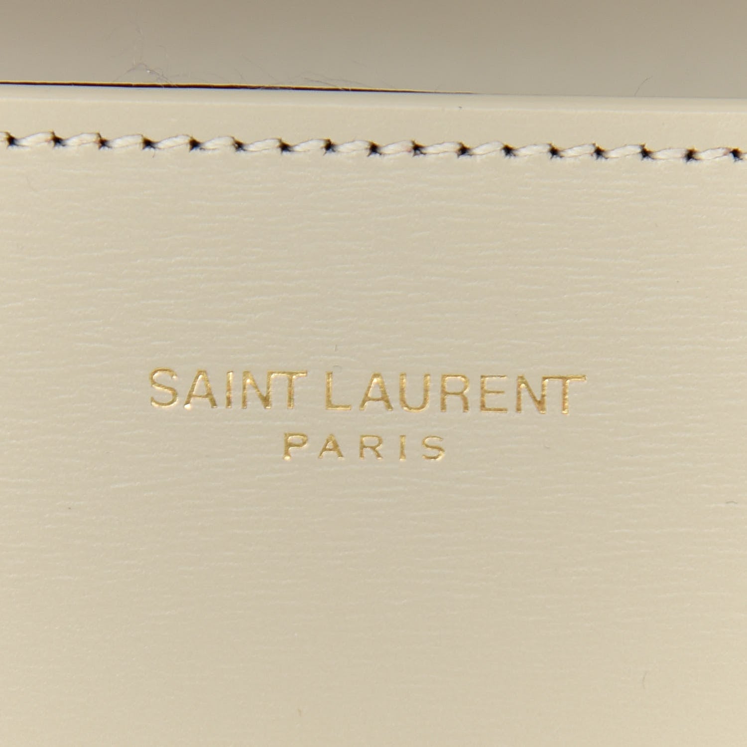 Saint Laurent Smooth Calfskin Medium Classic Monogram Cassandra Top Handle Crema Soft Rouge Legion 5 of 8