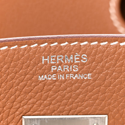 Hermes Togo Birkin 30 Gold 6 of 11