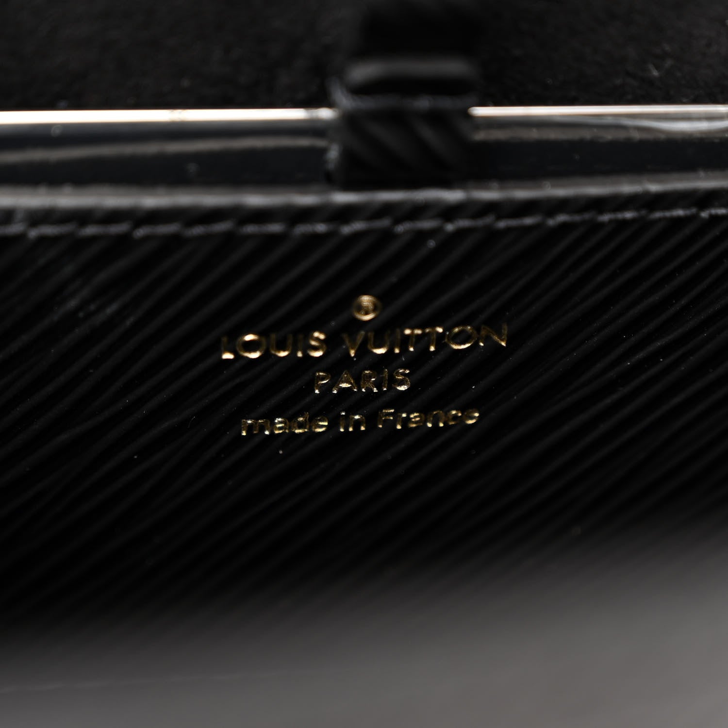 Louis Vuitton LOUIS VUITTON Epi Twist Shoulder Bag MM Black 6 of 11