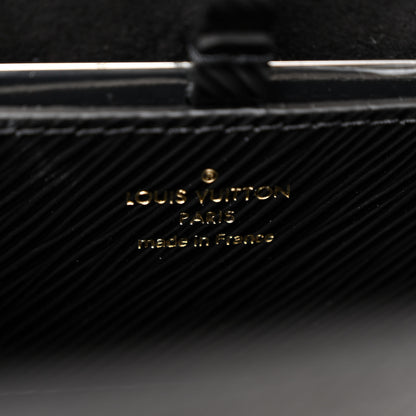 Louis Vuitton LOUIS VUITTON Epi Twist Shoulder Bag MM Black 6 of 11