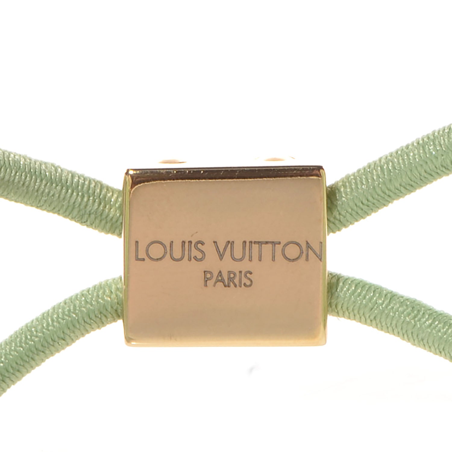 Louis Vuitton Swarovski Crystal Resin Inclusion Hair Cubes Turquoise 3 of 5