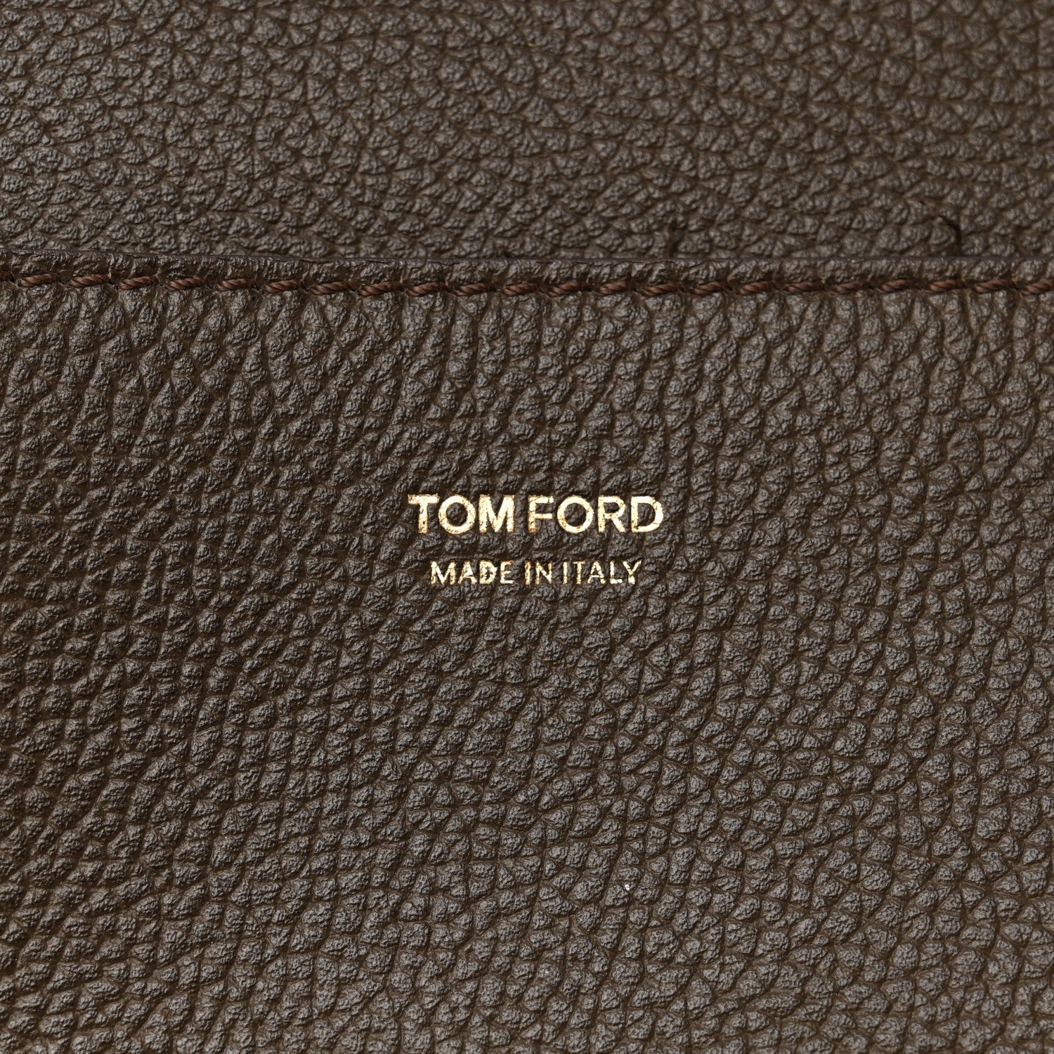 Tom Ford Grained Calfskin Large Jennifer Crossbody Bag Brown 6 of 14