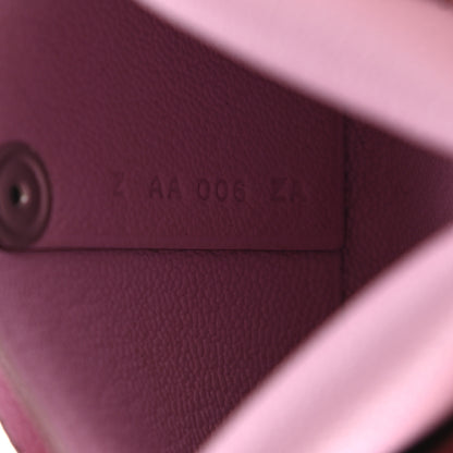 Hermes Chevre Mysore Bastia Coin Purse Mauve Sylvestre 6 of 7