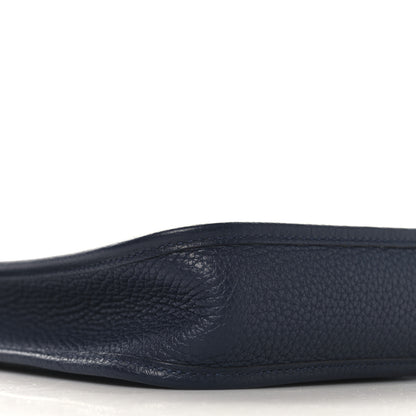 Hermes Taurillon Clemence Evelyne TPM Bleu Nuit 9 of 10
