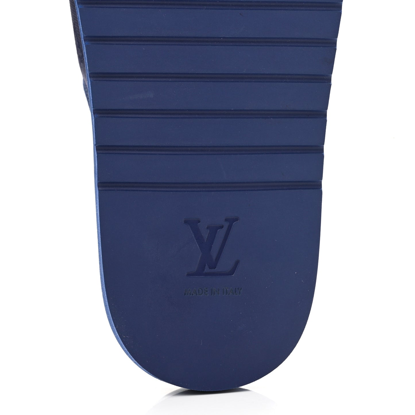 Monogram Mens Miami Mules 8.5 Navy Blue