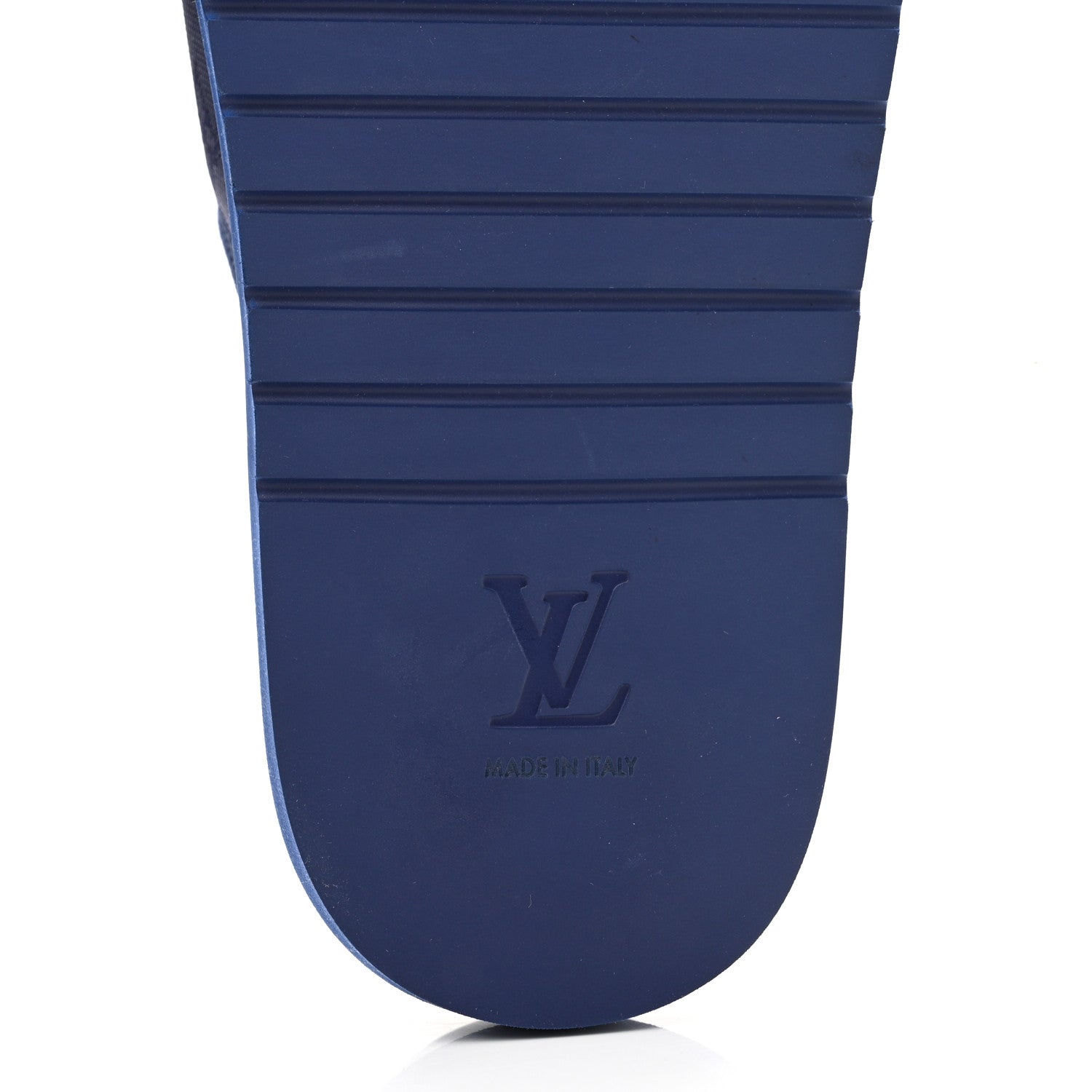 Louis Vuitton Monogram Mens Miami Mules 8.5 Navy Blue 8 of 9