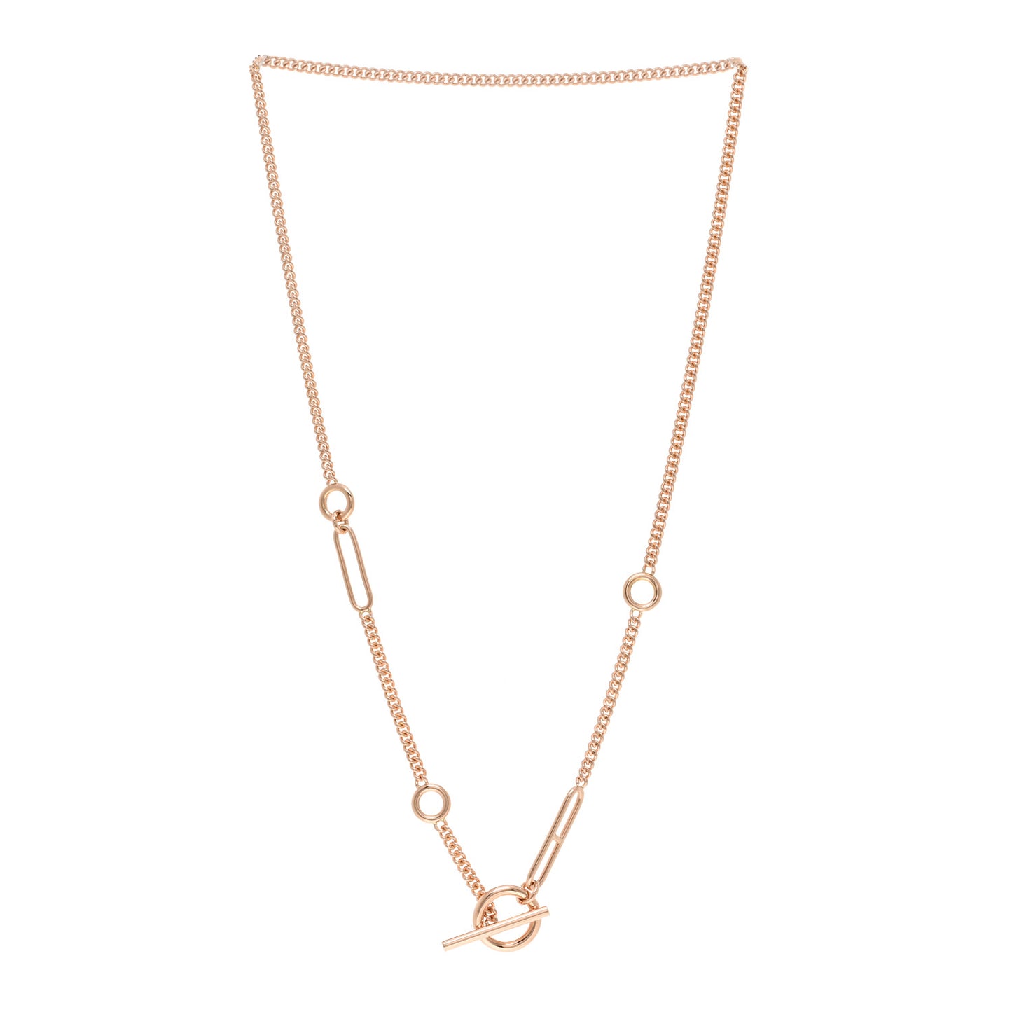18K Rose Gold Echappee Necklace ST