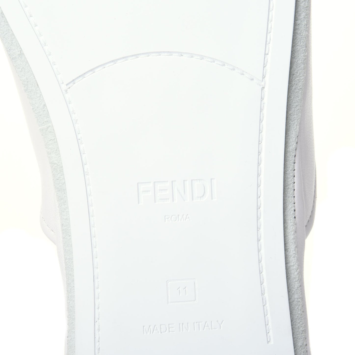 Nappa Mens Slippers 11 White