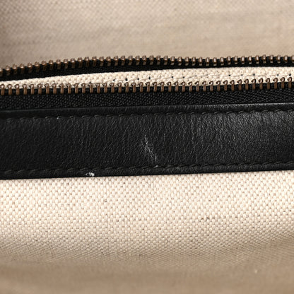Gucci Calfskin Bamboo Web Large Dionysus Top Handle Bag Black Bright Evergreen Hibiscus Red 11 of 12