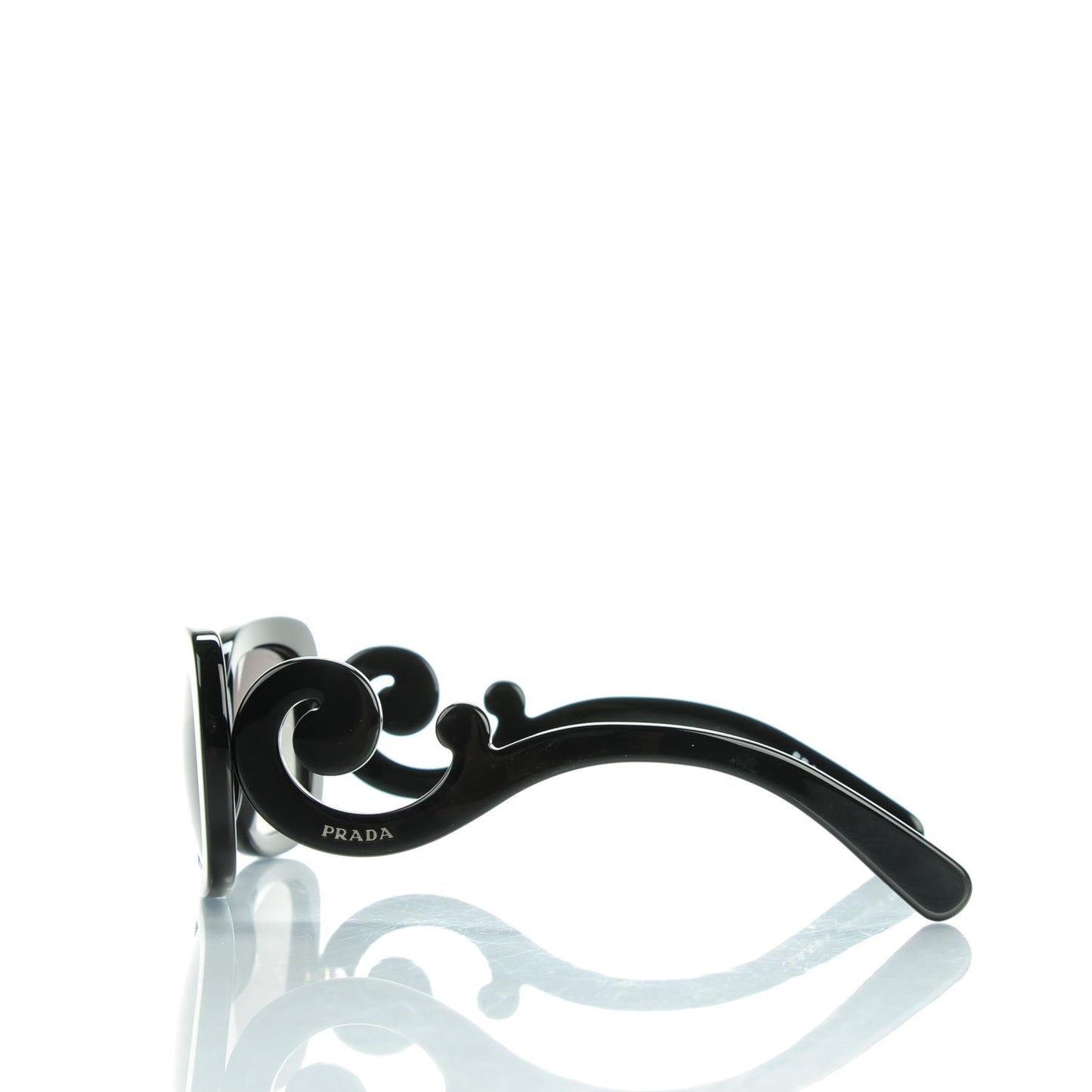 Acetate Baroque Sunglasses SPR 27O Black