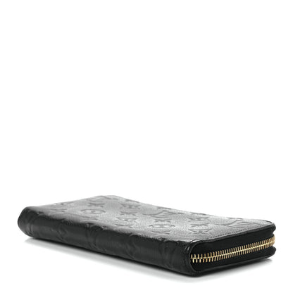 Louis Vuitton Empreinte Zippy Wallet Black 10 of 12