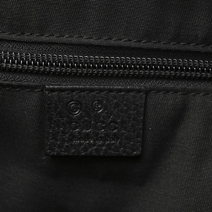 Gucci Nylon Monogram Travel Hobo Black 5 of 10