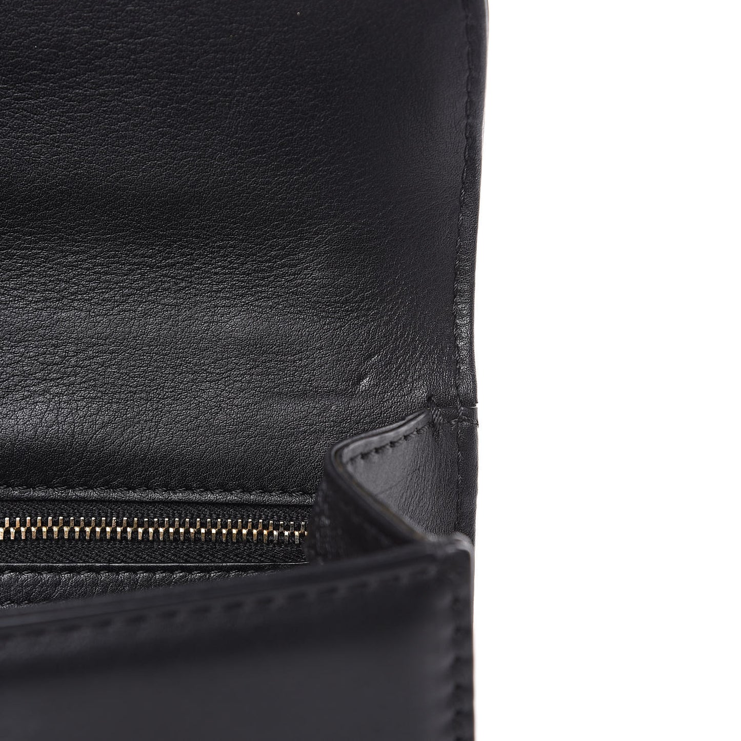 Vitello Small Glam Lock Rockstud Flap Black