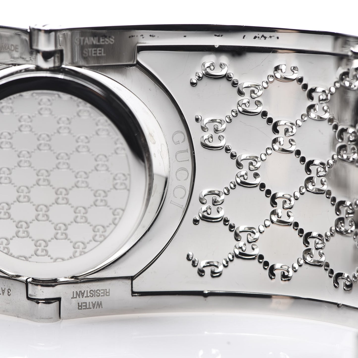 Stainless Steel Mother of Pearl 33mm Twirl Quartz Watch
