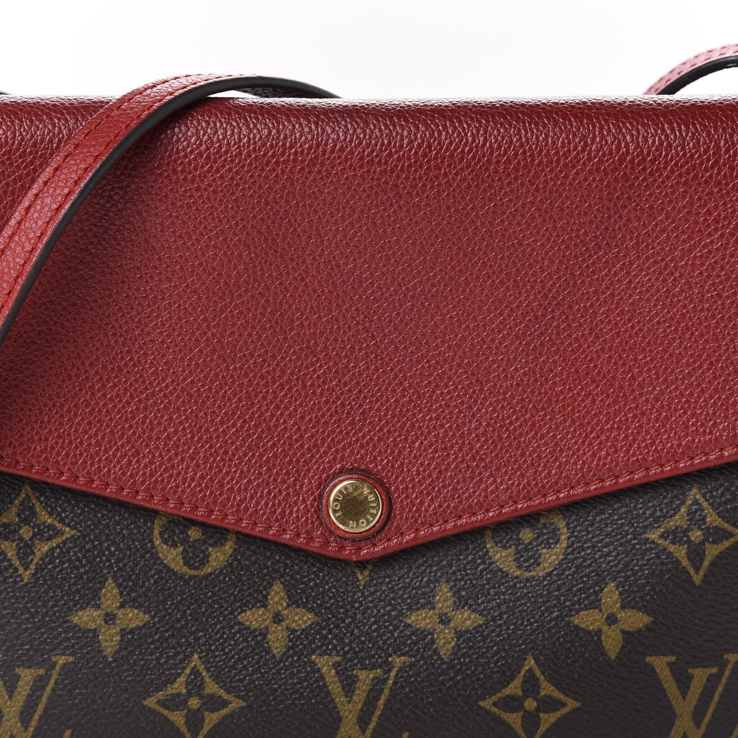 Monogram Twice Pochette Cherry