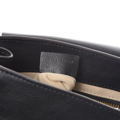 Chloe Suede Calfskin Small Faye Backpack Black 7 of 13