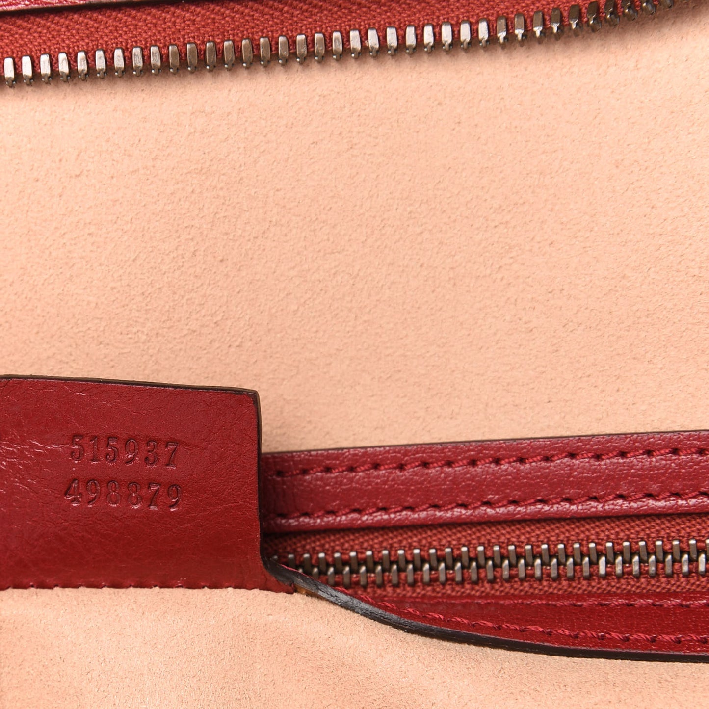 Calfskin Large Re(Belle) Top Handle Bag Red