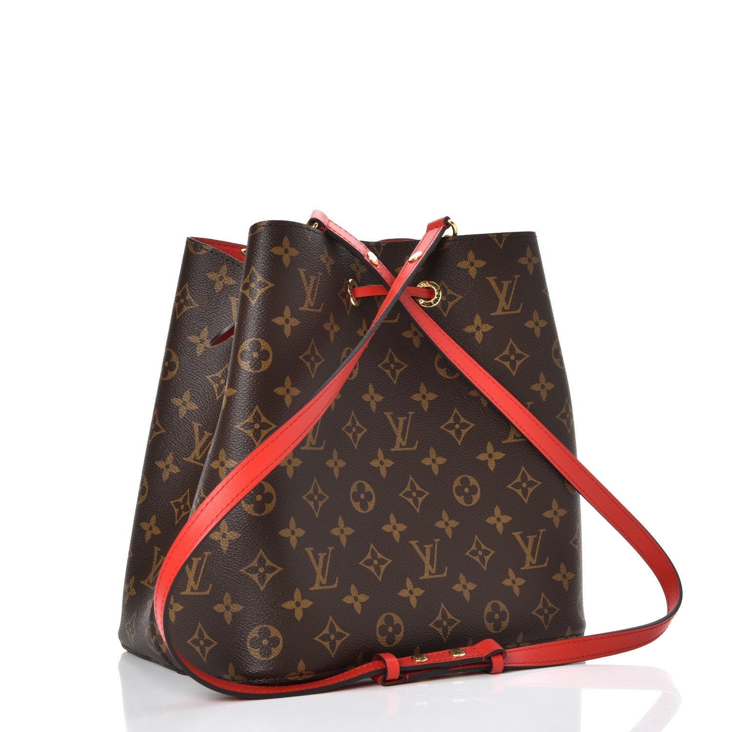 Louis Vuitton Monogram Neonoe MM Coquelicot 3 of 9