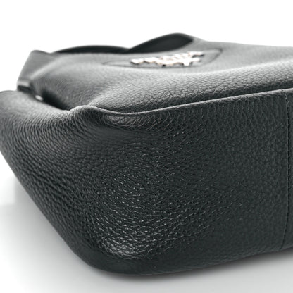 Prada Vitello Daino Soft Mini Dynamique Tote Black 6 of 7