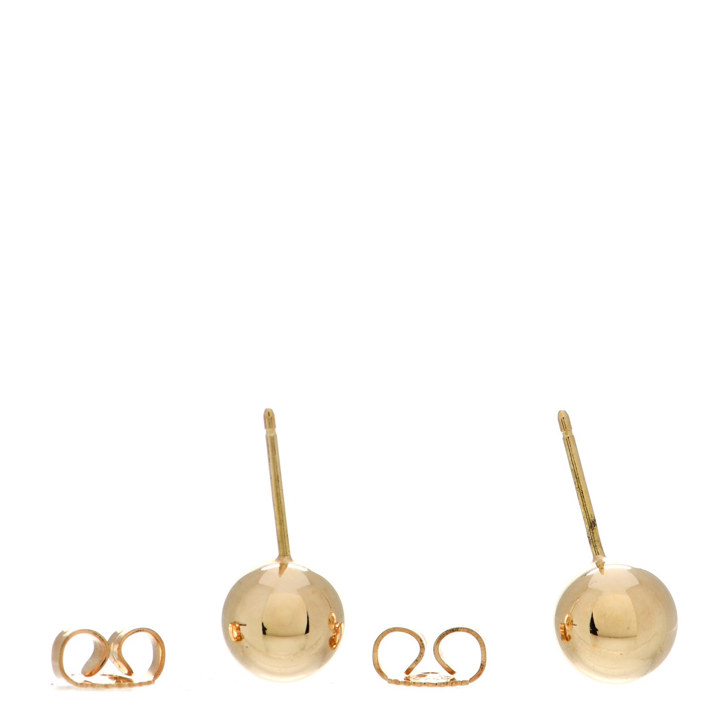 18K Yellow Gold 8mm HardWear Ball Earrings