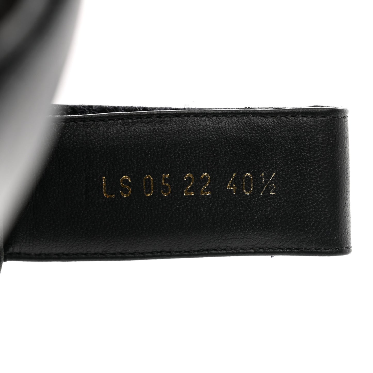 Lambskin Dioract 10mm Sandals 40.5 Black