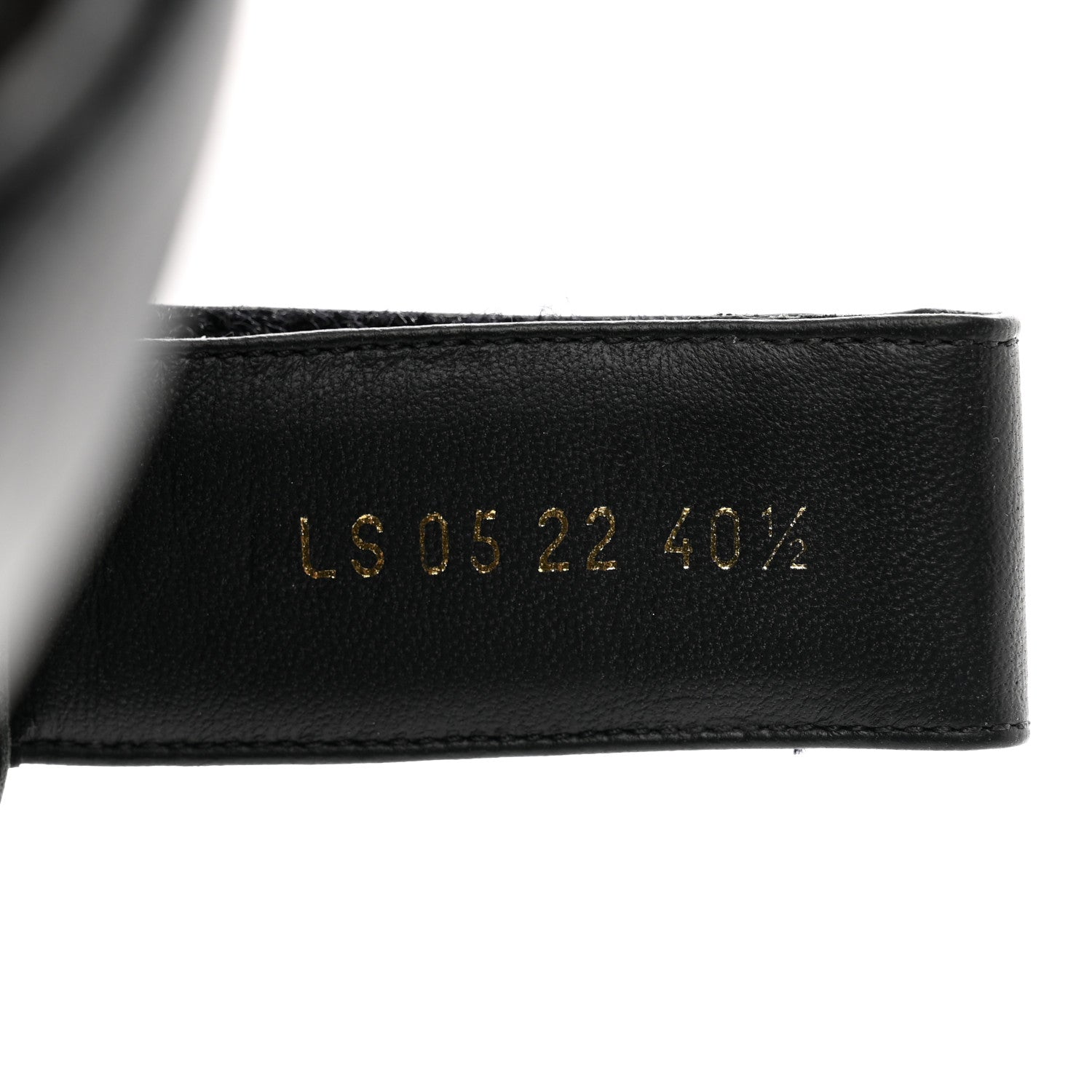 Christian Dior Lambskin Dioract 10mm Sandals 40.5 Black 8 of 8
