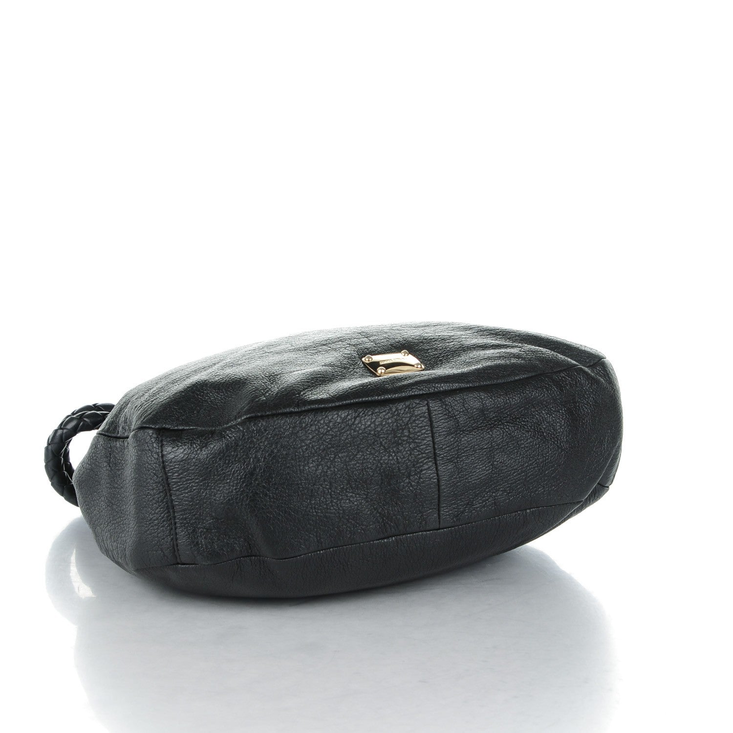 Jimmy Choo Calfskin Studded Small Sky Hobo Black 4 of 8
