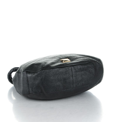 Jimmy Choo Calfskin Studded Small Sky Hobo Black 4 of 8