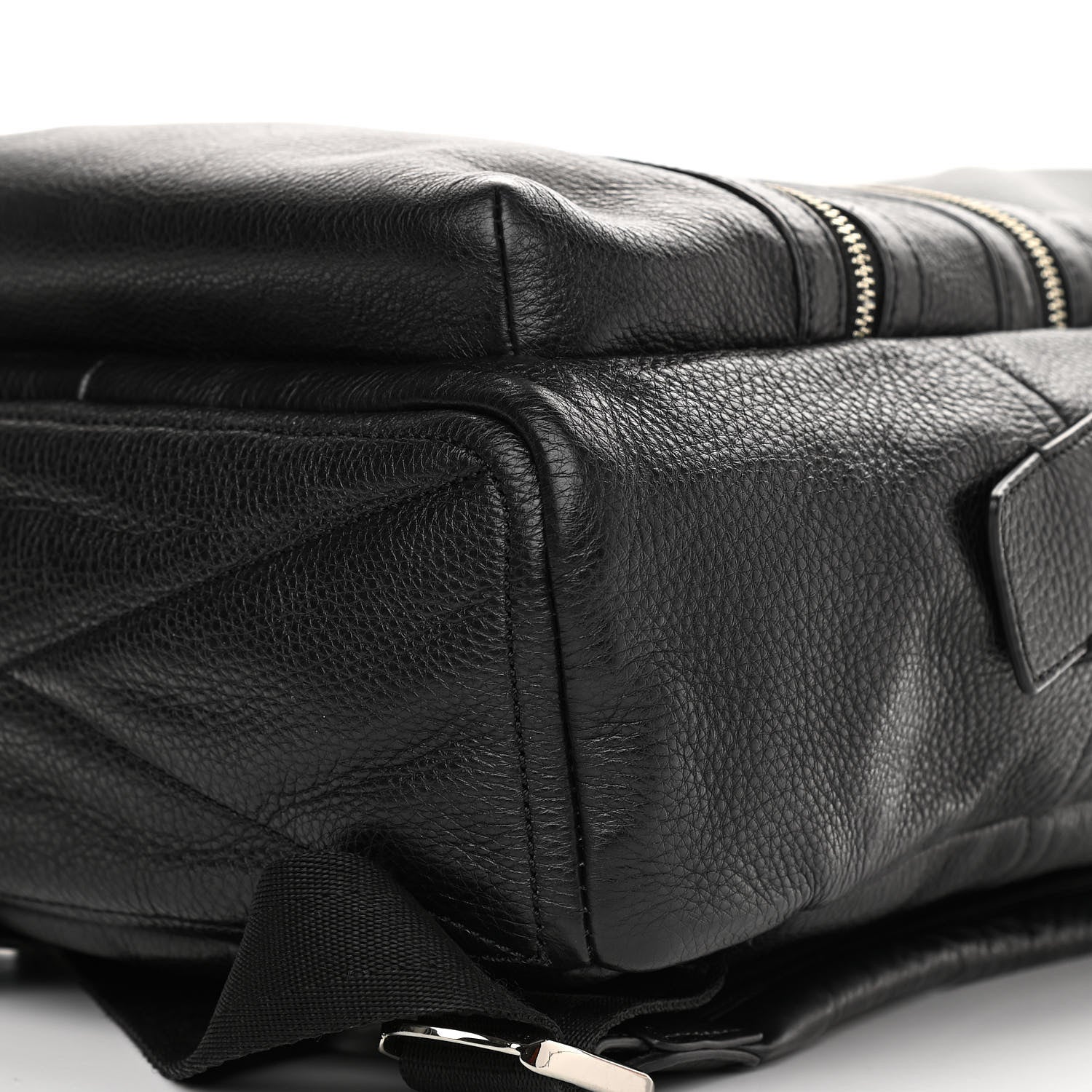 Marc Jacobs Pebbled Calfskin Biker Backpack Black 11 of 13