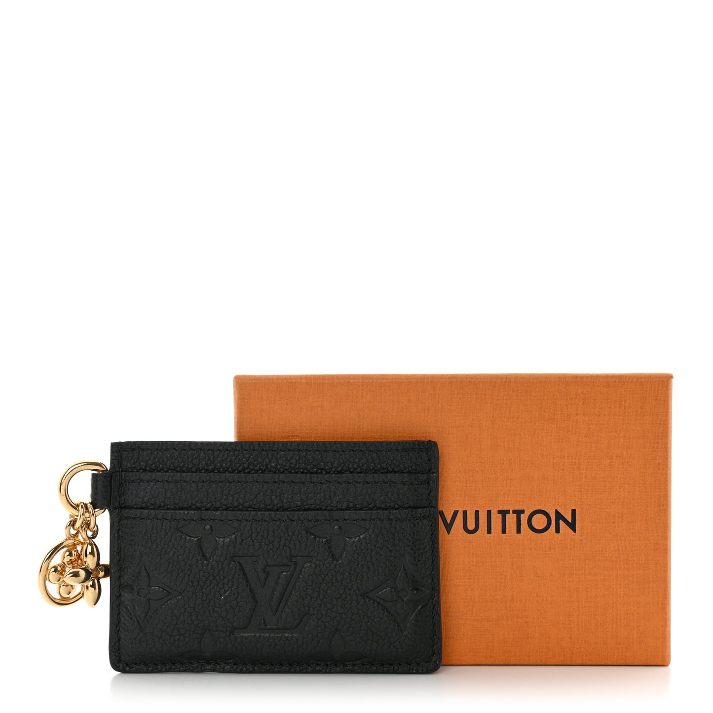 Empreinte Monogram LV Charms Card Holder Black
