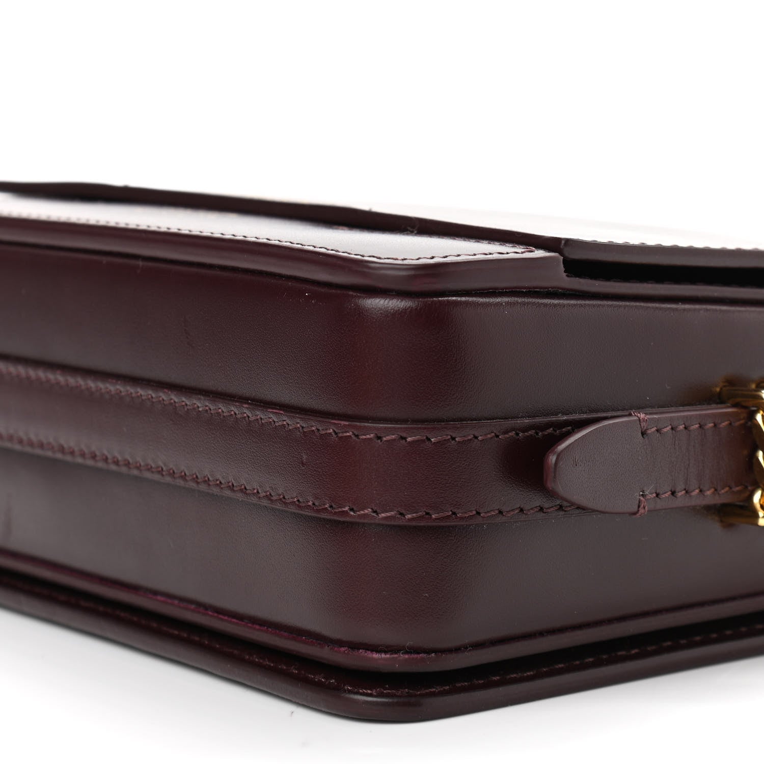 Burberry Smooth Calfskin Small Grace Bag Oxblood 10 of 10