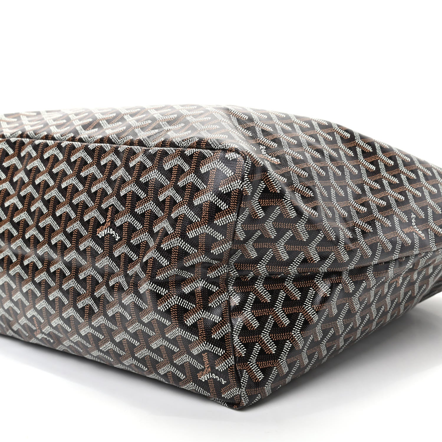Goyard Goyardine Saint Louis GM Black Gold 8 of 8