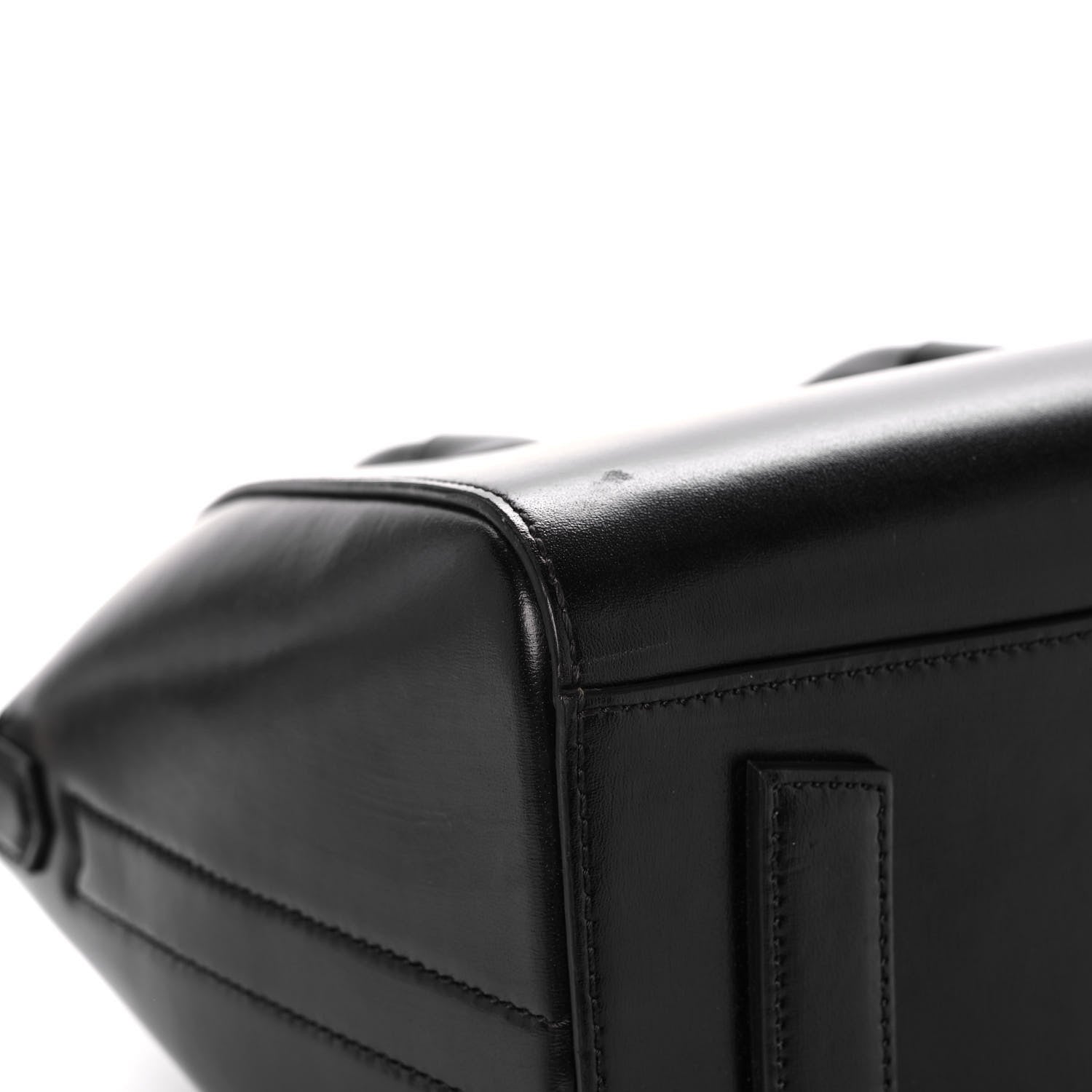 Givenchy Shiny Lord Calfskin Small Antigona Black 10 of 12