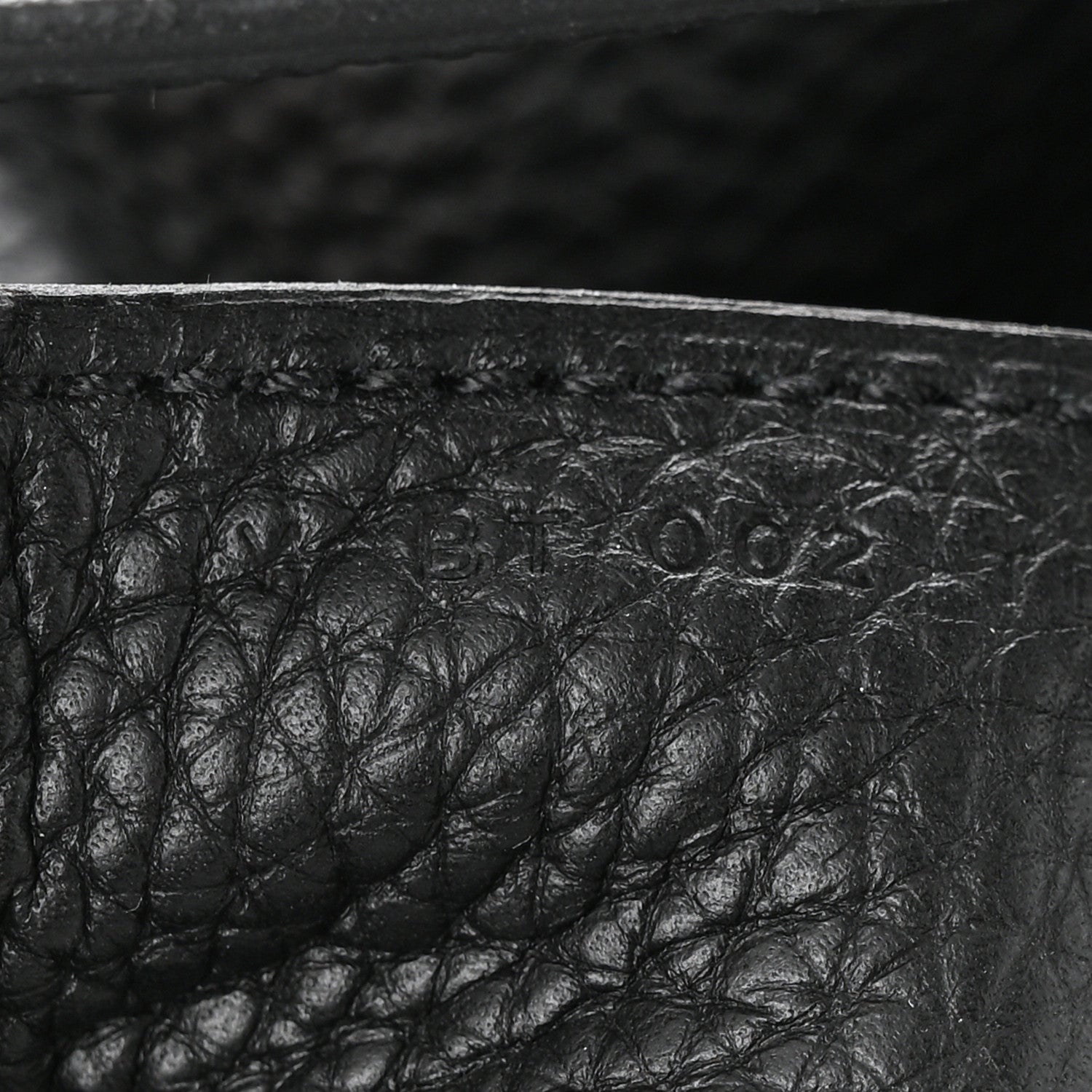 Hermes Taurillon Clemence Halzan 31 GM Black 7 of 13