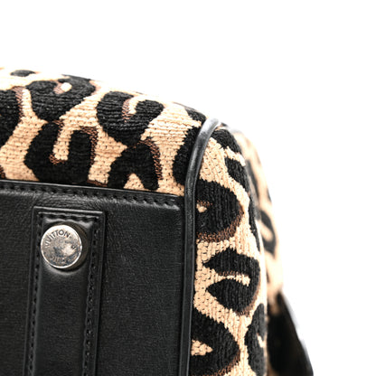 Louis Vuitton Jacquard Velvet Leopard Print Stephen Sprouse Speedy 15 of 15