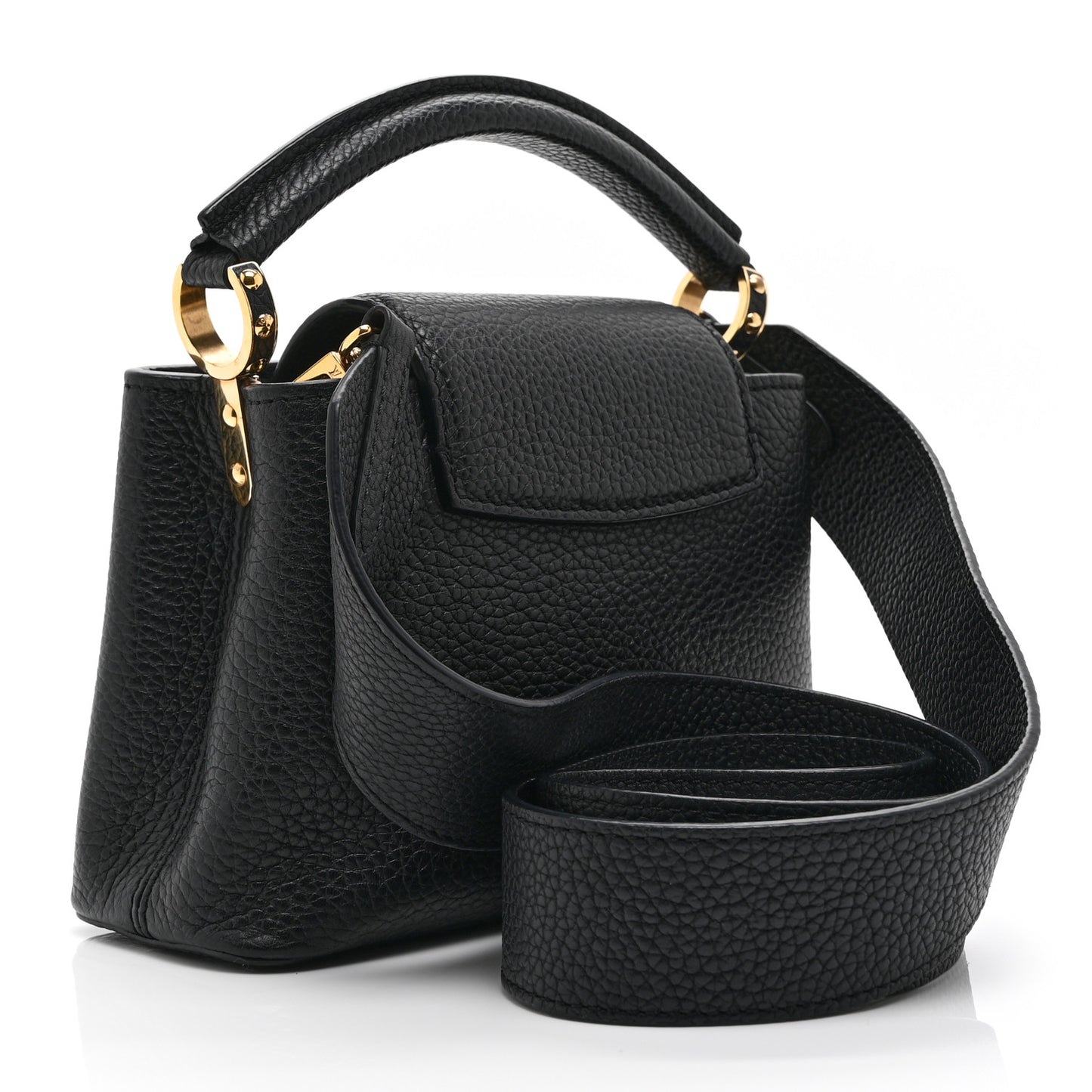 Taurillon Mini Capucines Black