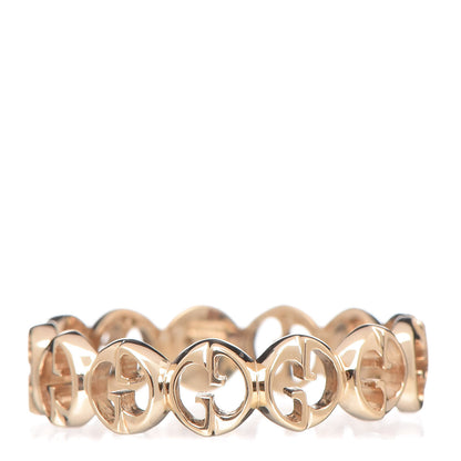 Gucci 18K Yellow Gold 1973 Band Ring 53 6.5 1 of 5