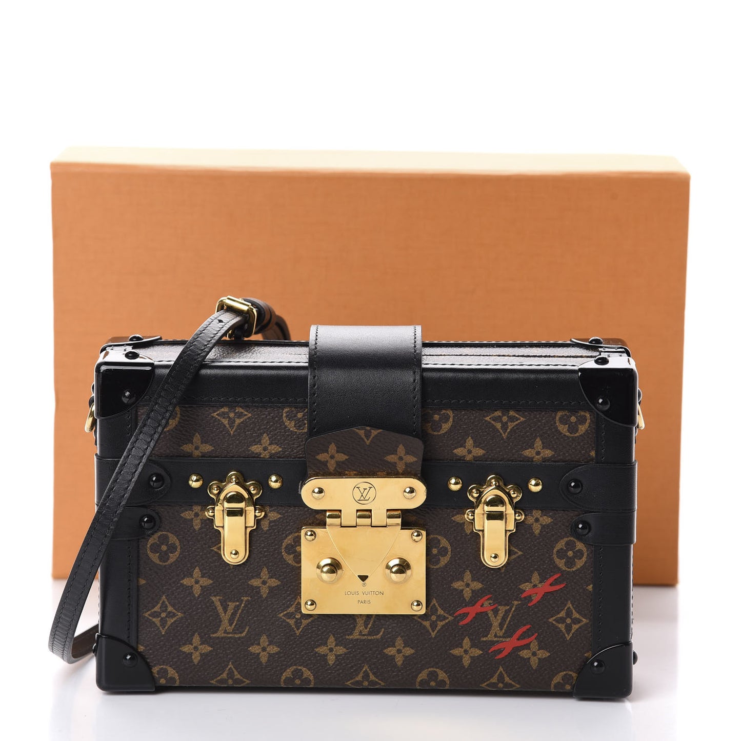 Monogram Petite Malle Black