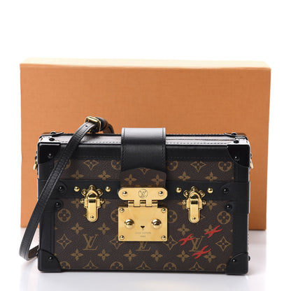 Louis Vuitton Monogram Petite Malle Black 15 of 15